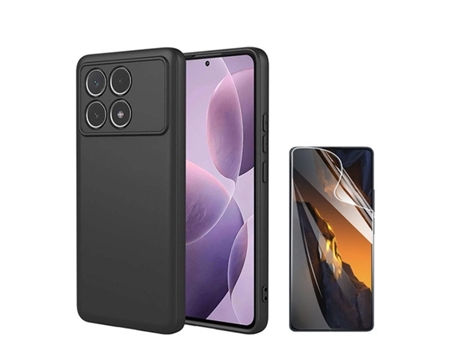 Protector de Pantalla Full Cover Frente para Xiaomi Xiaomi Poco F6 Pro PHONECARE Negro
