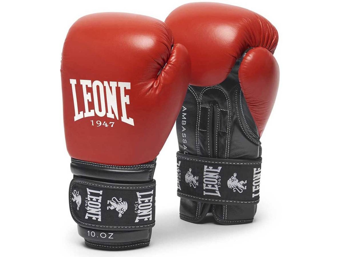 Guantes de Combate LEONE1947 Ambassador Rojo (14 Oz)