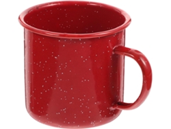 Taza De Café Multifuncional De Esmalte Rojo, Fácil De Limpiar, Para El Hogar.
