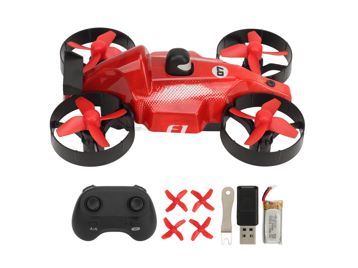 Mini Dron De Control Remoto De 4 Ejes Con Modo Sin Cabeza Y Función De Giro 3d. Juguete Rc.