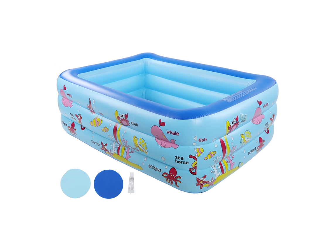 Piscina Hinchable Infantil, Piscina Hinchable Familiar, Tumbona De Natación, Piscina Infantil Con Dibujos Animados,