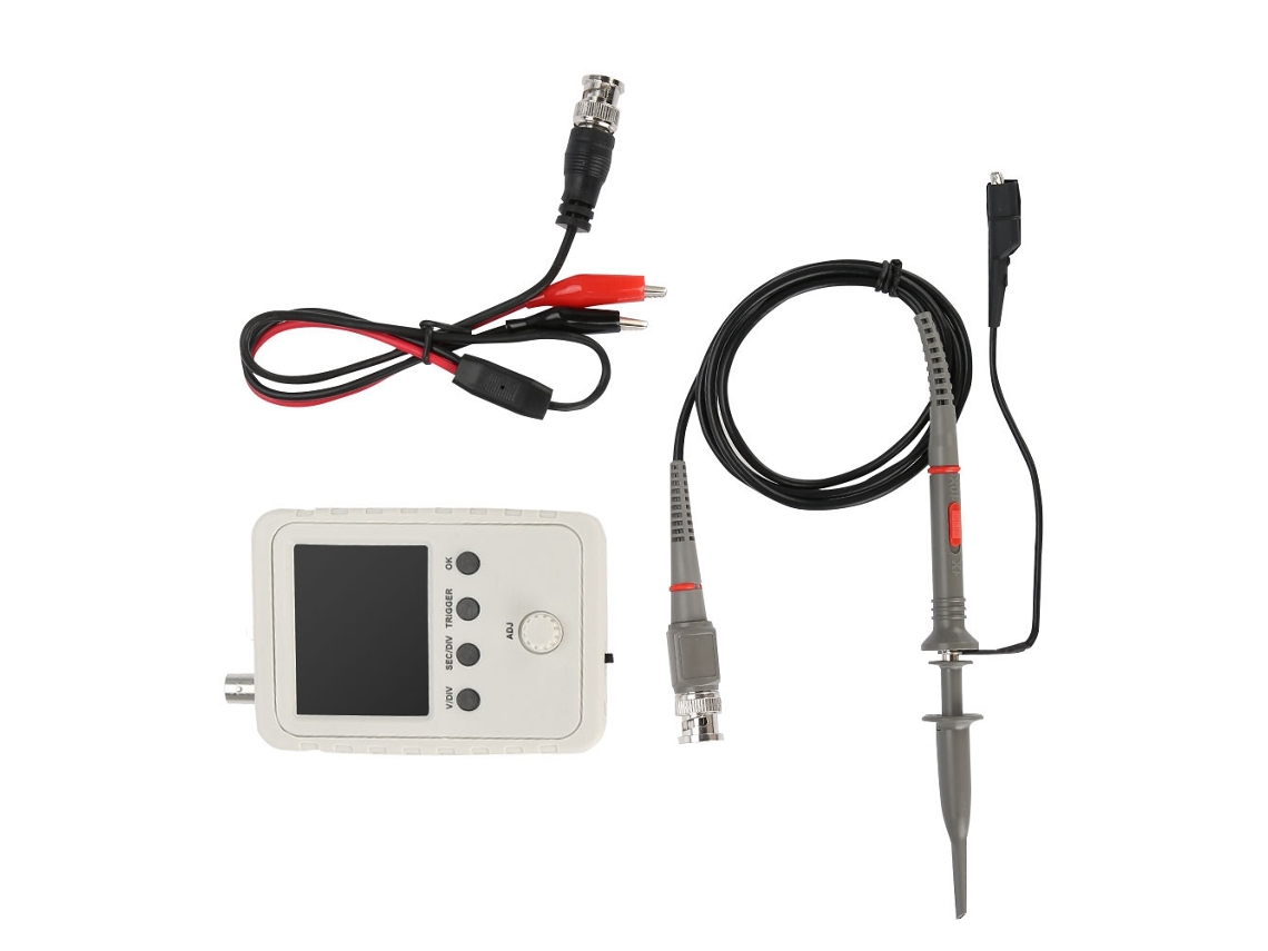 Osciloscopio Portátil De Bolsillo Digital Lcd Mini De 200 Khz Con Precisión De 12 Bits