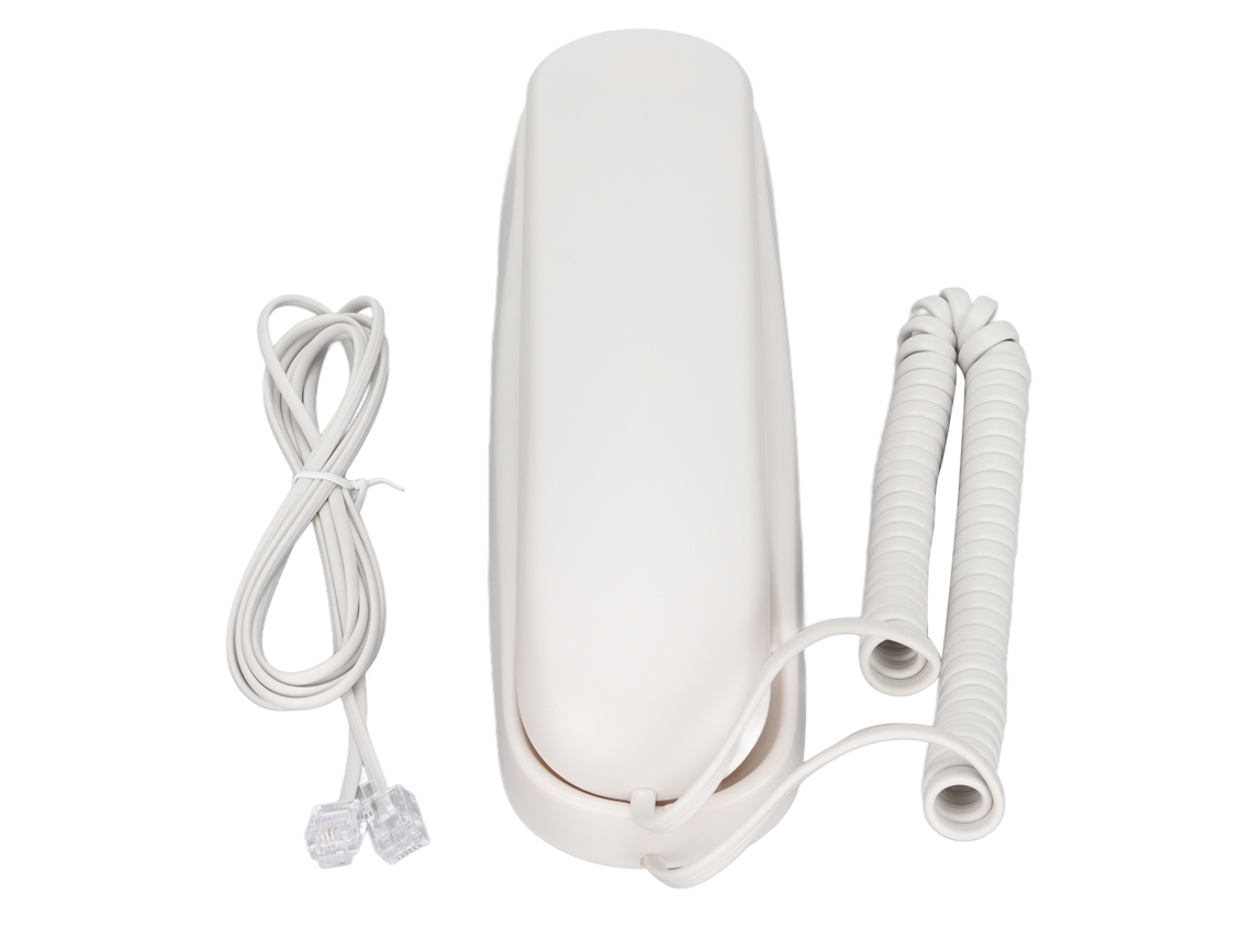 Teléfono Fijo Con Cable S-5a Para Montaje En Pared, Con Función De Sistema Dual Fsk Dtmf, Función De Pausa Y Función De