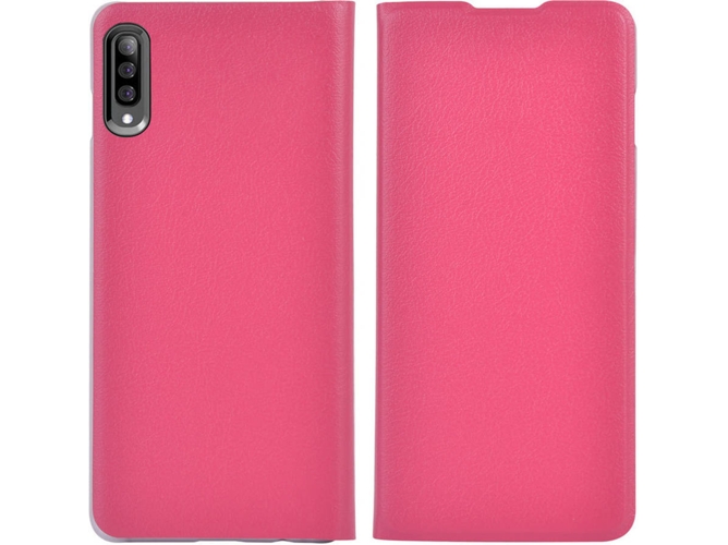 Funda Samsung Galaxy A8+ 2018 Flip Rosa