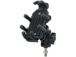 Soporte Para Teléfono Para Horquilla De Motocicleta Con Amortiguador De Vibraciones Y Tornillos M10