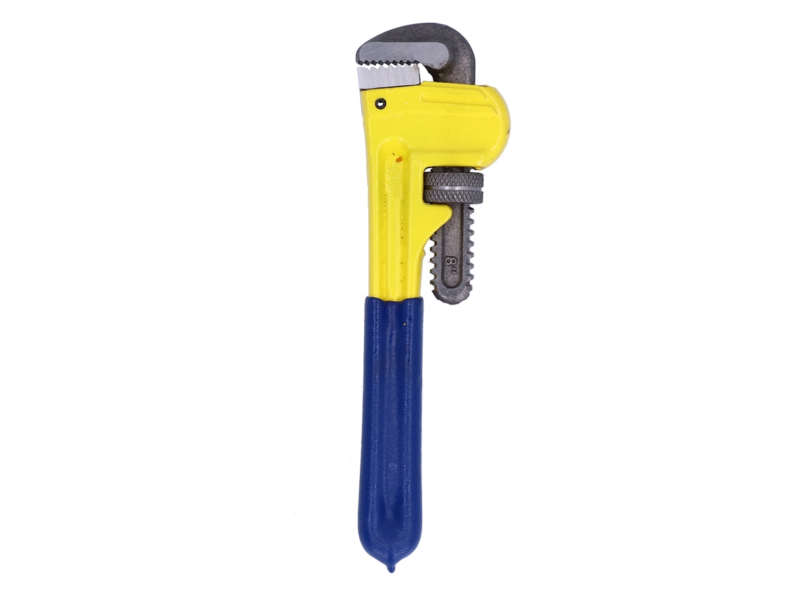 Llave Para Tubos De Alta Resistencia Estilo Americano, Acero 45, Herramienta Manual Industrial De 8 Pulgadas
