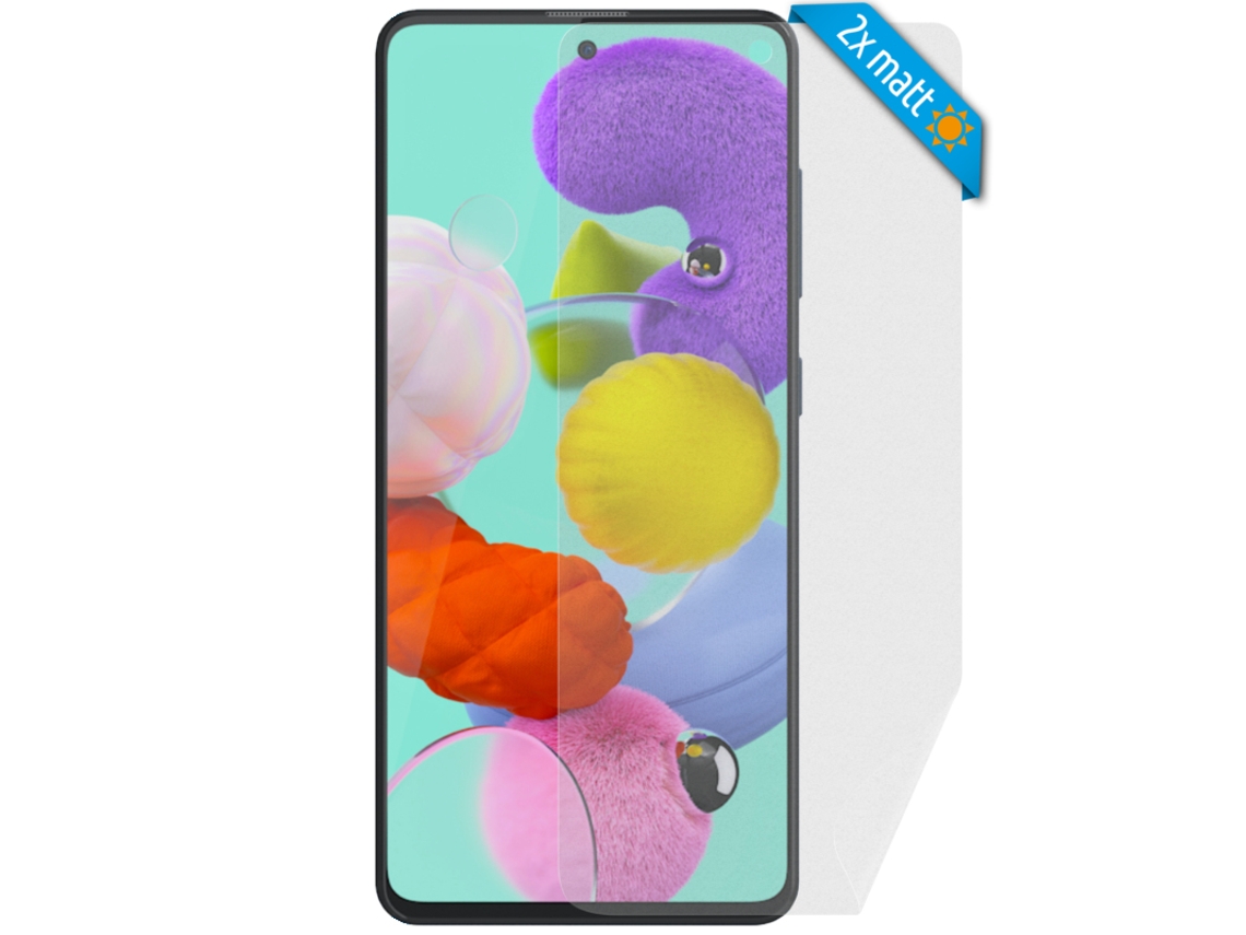 Protector de Pantalla para Samsung Galaxy A51 SMART ENGINEERED Piel Sintética Transparente