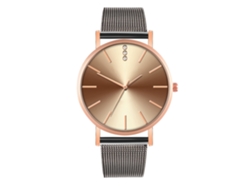 Reloj De Moda Para Hombre Y Mujer, Correa De Malla, Esfera Redonda, Movimiento De Cuarzo, Para Parejas.