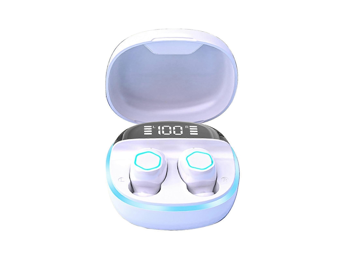 Auriculares intraaurales Bluetooth con pantalla digital, cancelación de ruido, graves potentes, deportivos, inalámbricos para correr y bicicletas eléctricas.