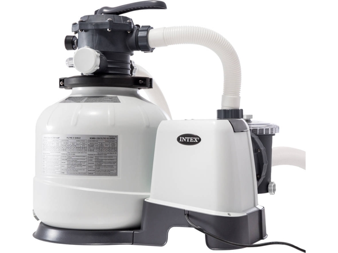 Filtro de Arena para Piscinas INTEX Krystal Clear 10.500 L/h - 0.6 HP