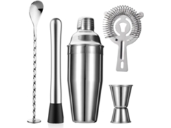 Juego de coctelera de 5 piezas, herramientas para hacer cocteleras para fiestas, bares y bodas (750 ml) Gertiz