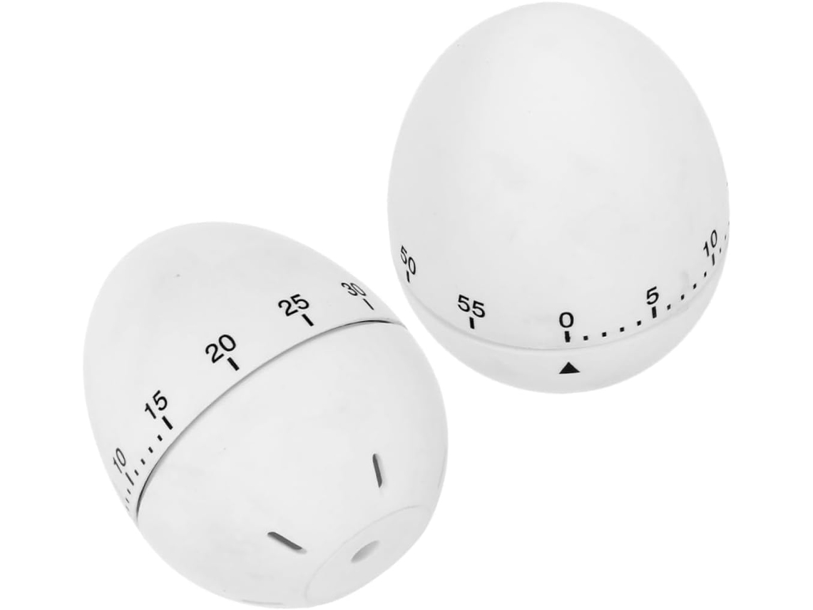 Temporizador de cocina con alarma de minutos, 2 unidades, giratorio, fácil de limpiar, 60 minutos, Vayotoy
