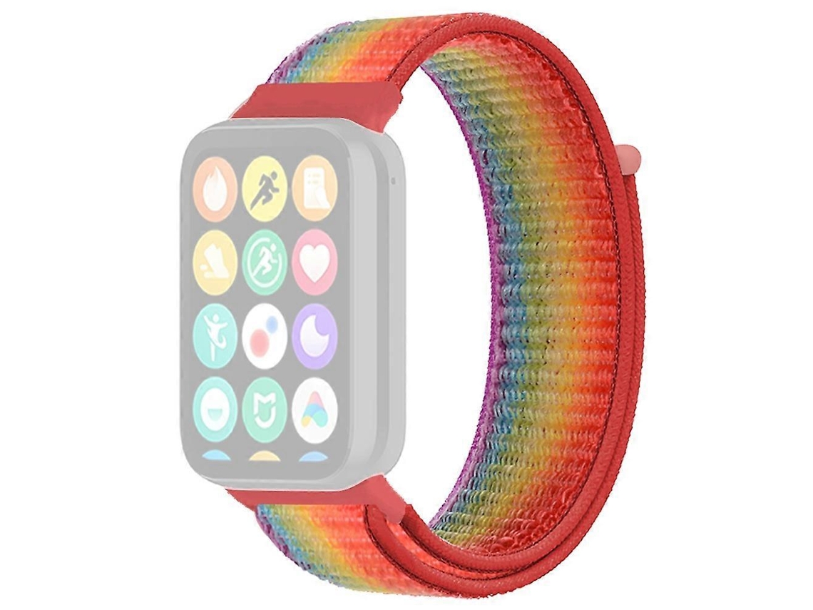 Correa deportiva transpirable de nailon para Xiaomi Smart Band 8 Pro/Redmi Watch 4 Saisiyiky