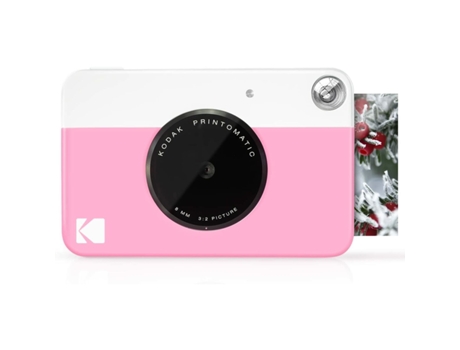 Cámara Fotográfica Instantánea KODAK Printomatic (Rosa)