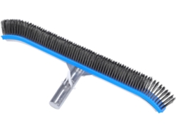 1 Cepillo De Alambre Acero Para Piscina Cabezal Repuesto Mango Aluminio 18 Pulgadas Redondo Limpieza Piscinas Enterradas