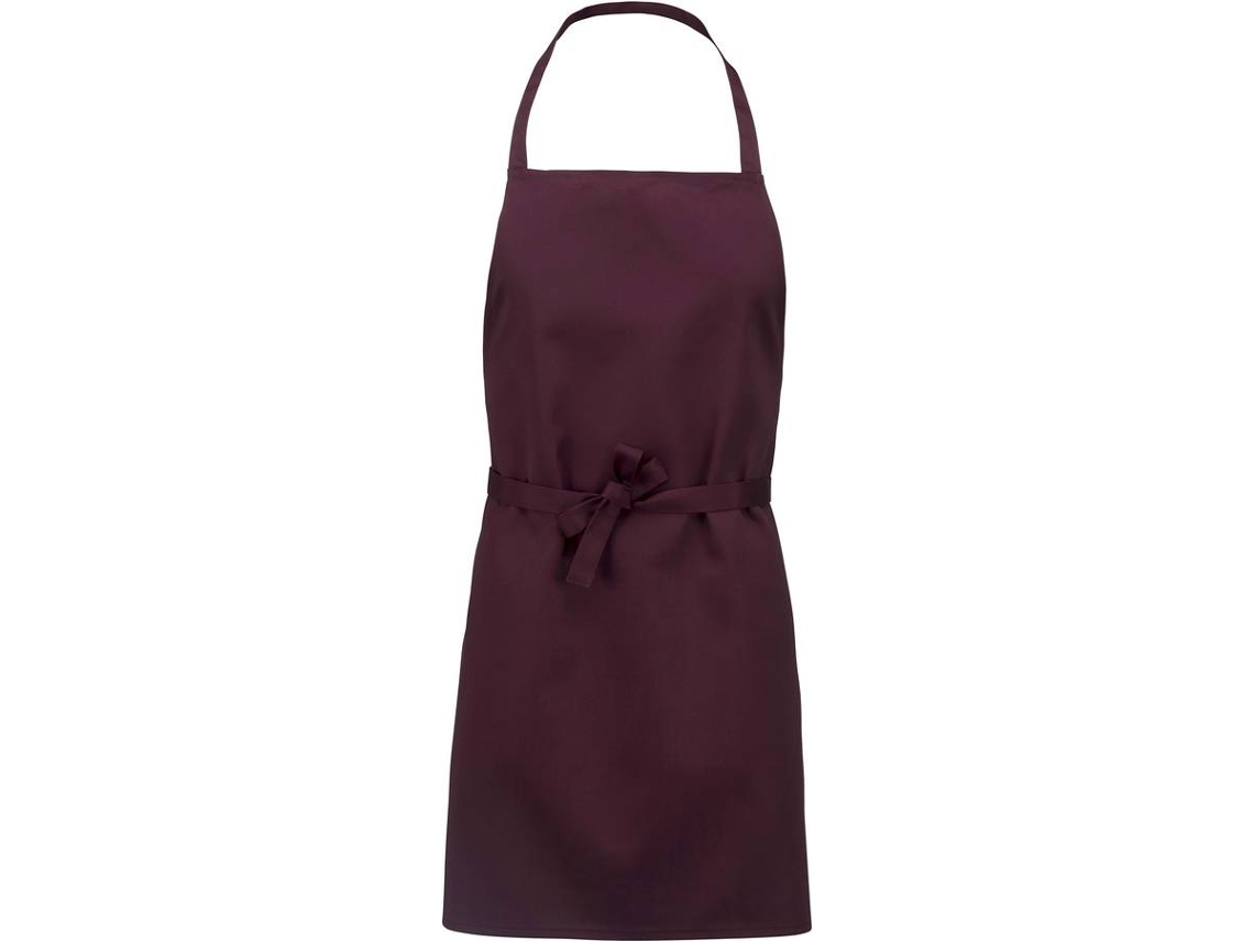 Delantal KARIBAN Liso (Rojo - Poliéster - 77 x 66 cm)