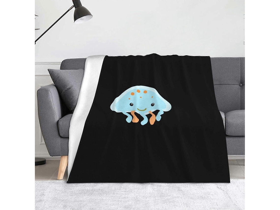 Manta Jellyfish Launcher, manta de franela ligera y suave para sofás, camas y sillones GBNH599 Rosewell