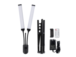 Luz LED dobrável LAXISCREED para selfies e transmissões ao vivo.