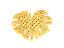 KOFIHETY Posavasos de Algodón para Cocina y Hogar con Borla, Aislante Térmico y Decorativo