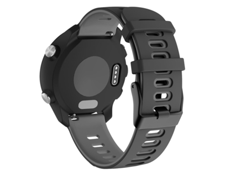 Correa de Silicona bicolor para Samsung Galaxy Watch 5 40mm/44mm/5 Pro 45mm - negro/gris