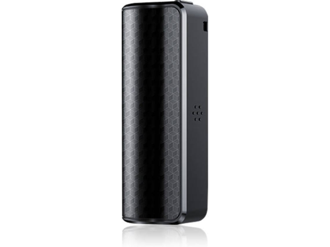 Mini Grabadora 16Gb Grabadora Magnética Utilizada para Cursos Reuniones Entrevistasnegro