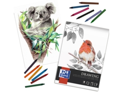 Bloc de Dibujo OXFORD Art Dibujo Din A4 200 G/M²