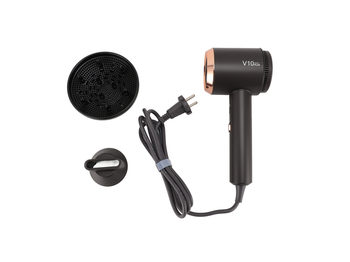 Secador De Pelo Profesional Portátil De Iones Negativos De 1800 W, Secado Rápido, Enchufe Europeo De 220 V.