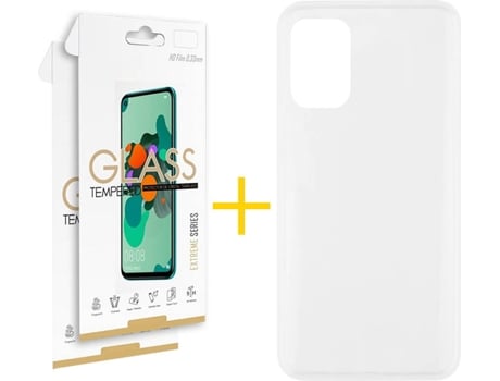 Kit Funda + 2 Protectores de Pantalla Xiaomi Redmi Note 10 4G / 10S SKYHE Liso 3 Transparente