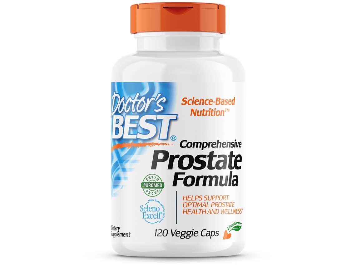 DOCTOR'S BEST Comprehensive Prostate Formula 120 Veggie Capsulas