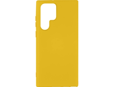 Carcasa Samsung Galaxy S22 Ultra AVIZAR Semirrígido Amarillo