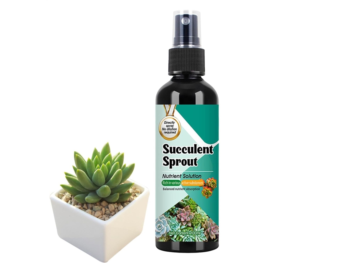 Fertilizante Líquido Para Cactus - Fertilizante Para Plantas De Interior En Maceta, 100 Ml. Estimulante De Brotación