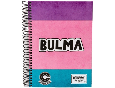 Cuaderno DRAGON BALL Bulma (A4 - Cuadriculado)