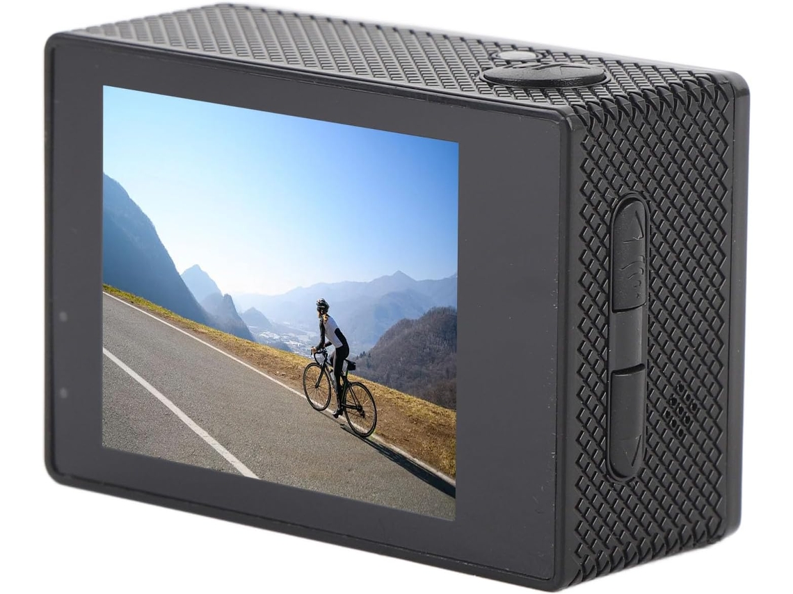 Cámara de acción 4K, cámara deportiva con pantalla IPS HD de 2 pulgadas, gran angular de 170 grados y función Gokoco