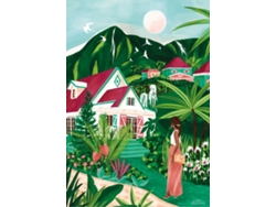 Rompecabezas de 1000 piezas de colores de Peace Creole Village