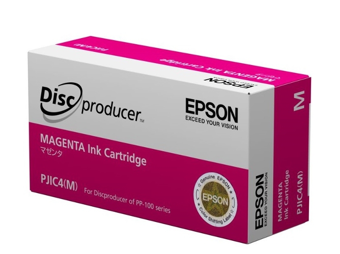 Cartucho de Tinta Original EPSON Discproducer, C13S020450, Magenta -