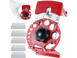 Pelacables manual, modelo de disco de plástico, 1 caja de cuchillas, 2 (10 piezas)