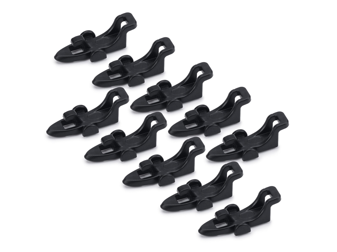 Danu26-conjunto De 10 Porta Anzuelos Para Caña De Pescar Seguridad Para Lures Y Bait Herramienta De Pesca