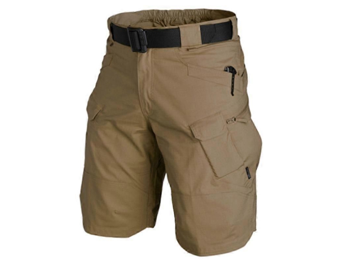 Bermudas Táticas Impermeáveis Masculinas Leve Respirável Para Hiking Pesca Exterior Cargo 2xlmarrom