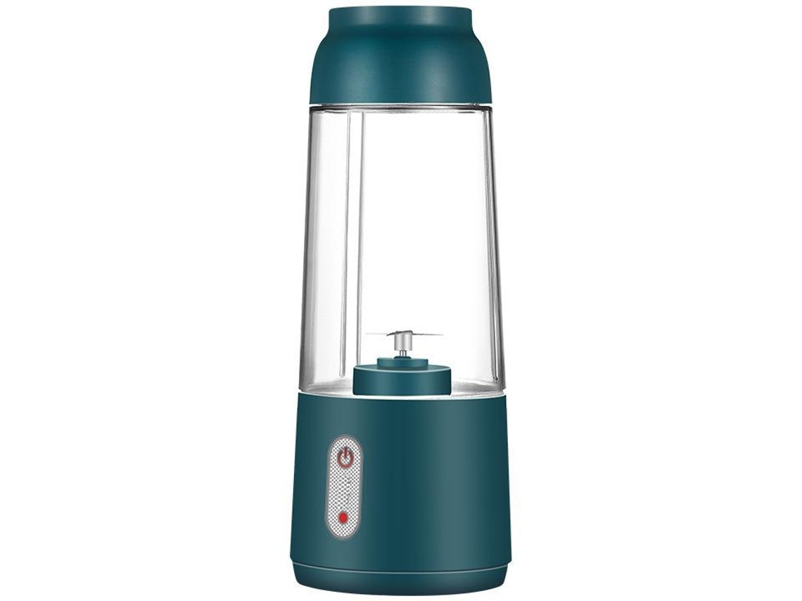 Usb Exprimidor Eléctrico Portátil 300ml Mini Milkshake De Alimentos Multifuncional Máquina De Vaso De Jugo 304 Acero Inoxidable Gusshious Verde Oscuro
