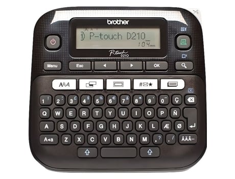 Etiquetadora portátil Brother PT-D210 - Transferência térmica - Monocromática