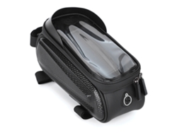 Bolsa Impermeable Para Bicicleta Con Malla Táctica, Carcasa Rígida, Pvc Negro, Equipamiento Para Ciclismo.