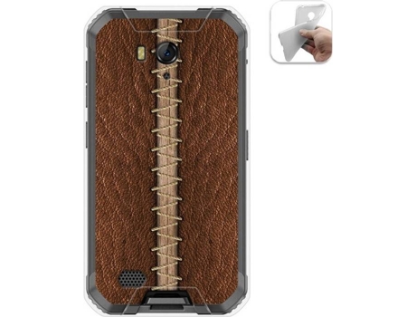 Carcasa Ulefone Armor X6 TUMUNDOSMARTPHONE Cuero 01 Multicolor