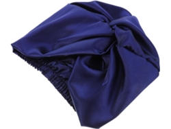 Gorro de dormir de doble capa de imitación de seda con elástico.