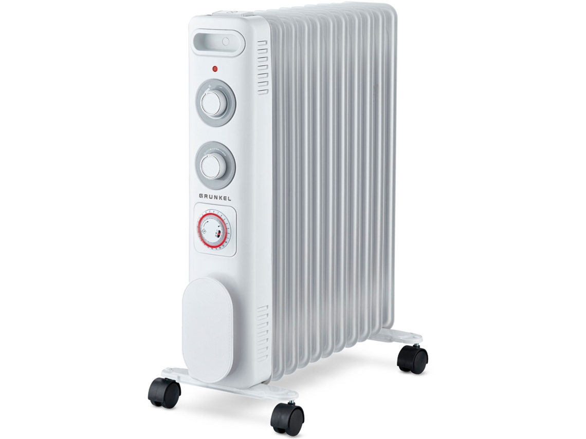 Radiador eléctrico Rd 2500s programable 24h 2500w Y 11 elementos calefactores Grunkel