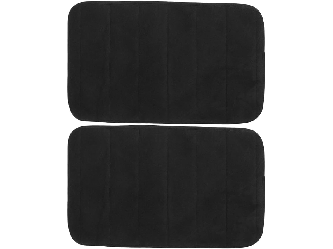 Juego De 2 Felpudos De Espuma Viscoelástica Para Interiores, Absorbentes, Para Entrada Y Baño.