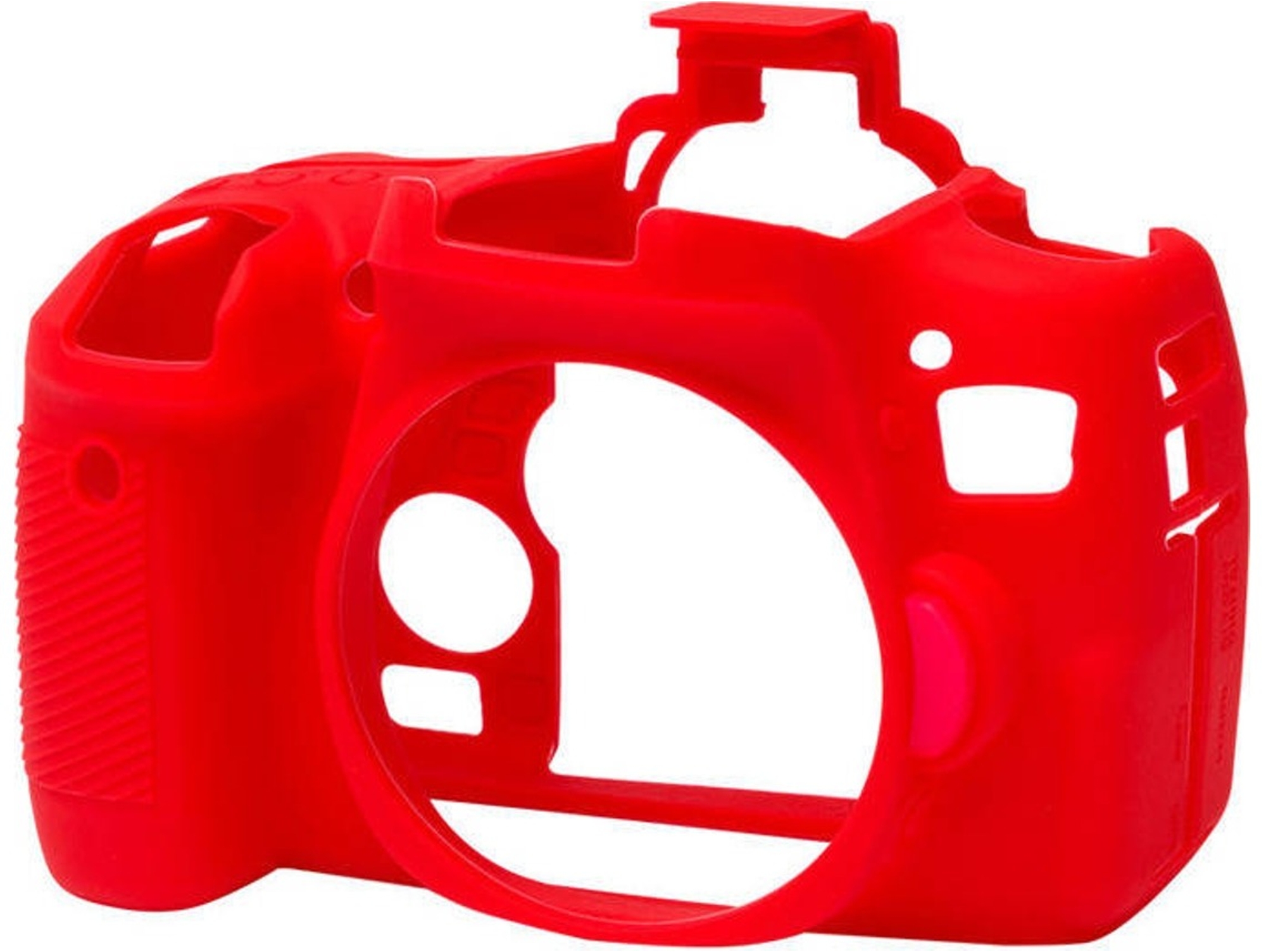 Funda silicona EASYCOVER Canon 760D Rojo