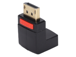 Adaptador Dp De Ángulo Recto 90 Grados Macho A Hembra Conversor Displayport 1.4 4k