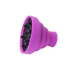 Difusores de rizos para secador de pelo, silicona, morado Tommy01