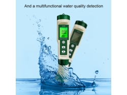 Medidor Multifuncional 10 En 1 De Calidad Del Agua: Ph/tds/ec/salinidad, Con Diseño Portátil Y Preciso.