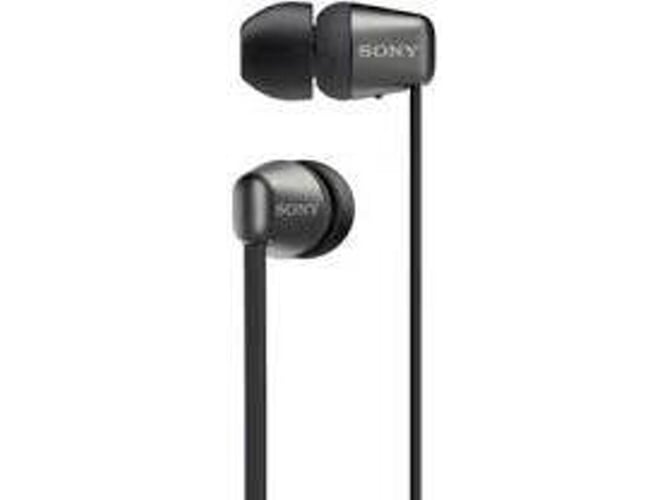 Auriculares Bluetooth SONY Wic310 (In Ear - Micrófono - Negro)